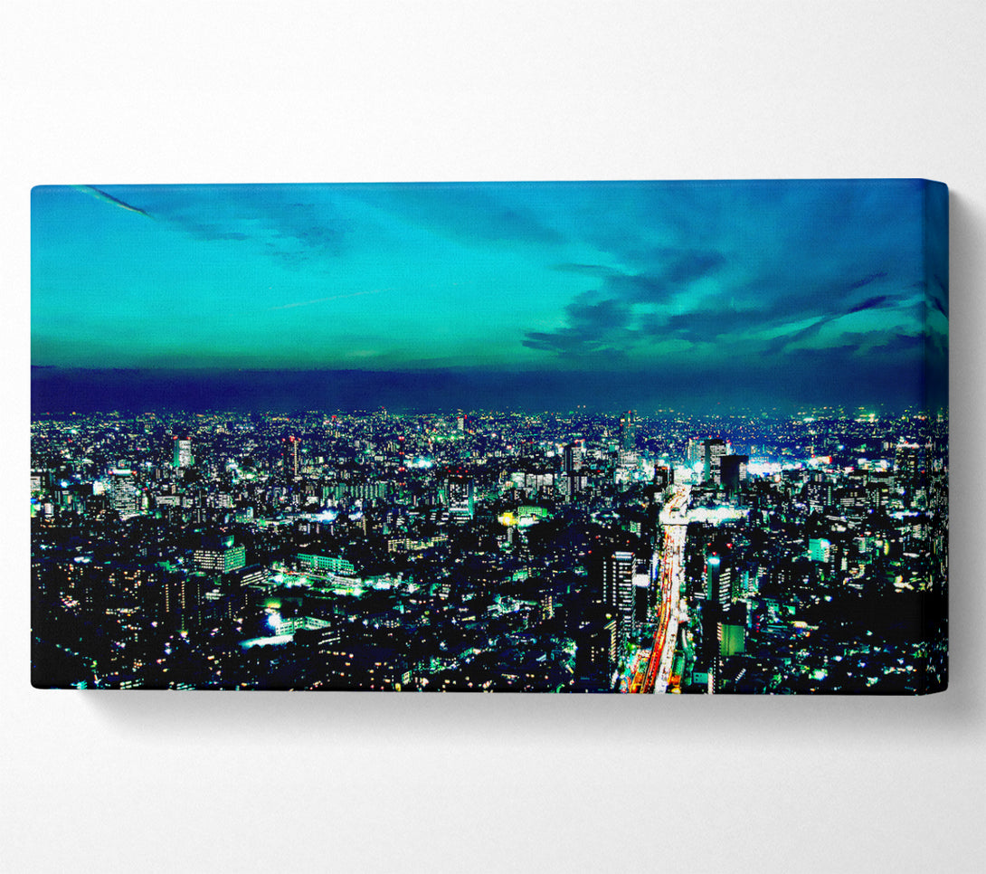  A Canvas Print of As Far As The Eye Can See Canvas Print
