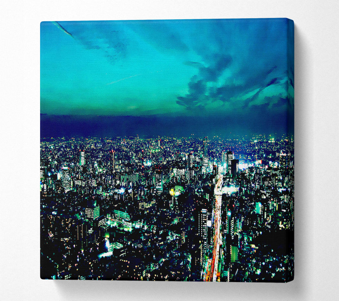  A Canvas Print of As Far As The Eye Can See Canvas Print
