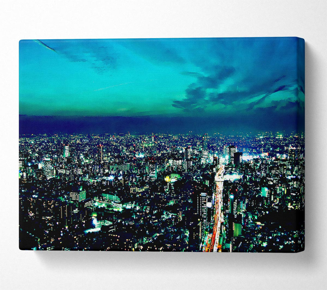  A Canvas Print of As Far As The Eye Can See Canvas Print