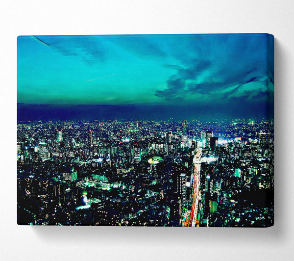  A Canvas Print of As Far As The Eye Can See Canvas Print