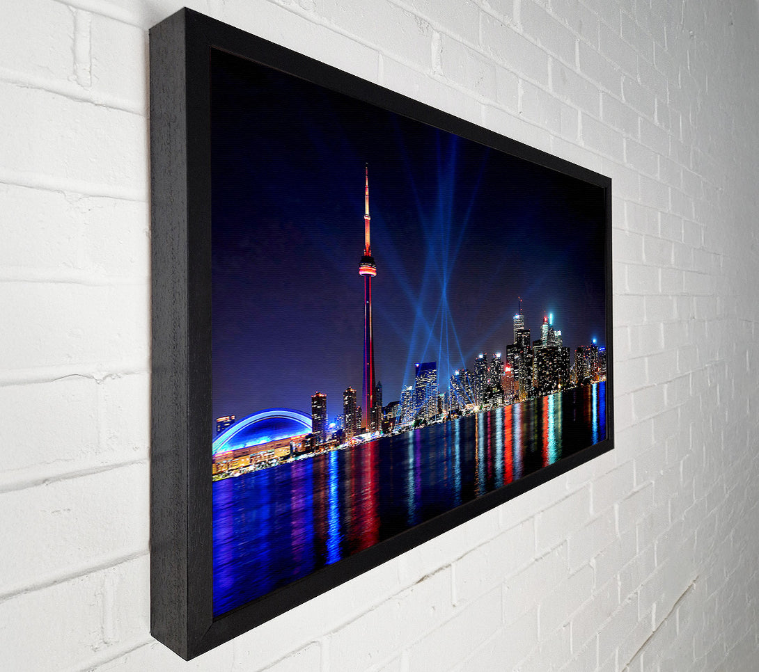  A Canvas Print of Auckland New Zealand Reflections Canvas Print