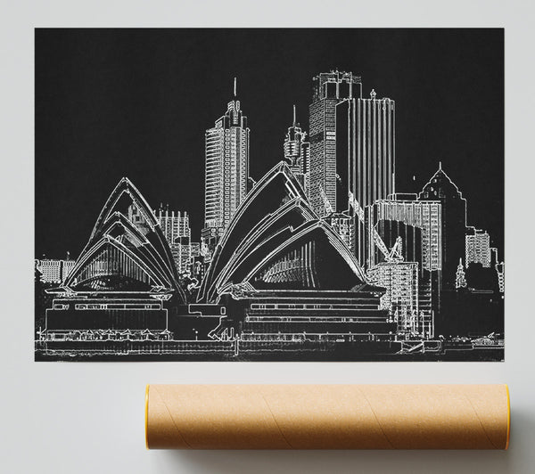 Australia Sydney Opera House Print