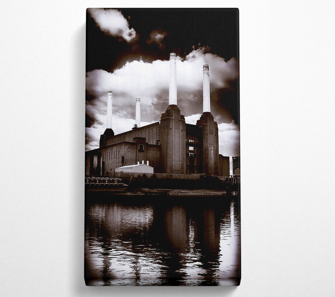  A Canvas Print of Battersea Power Station Canvas Print