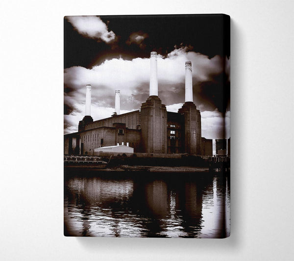  A Canvas Print of Battersea Power Station Canvas Print