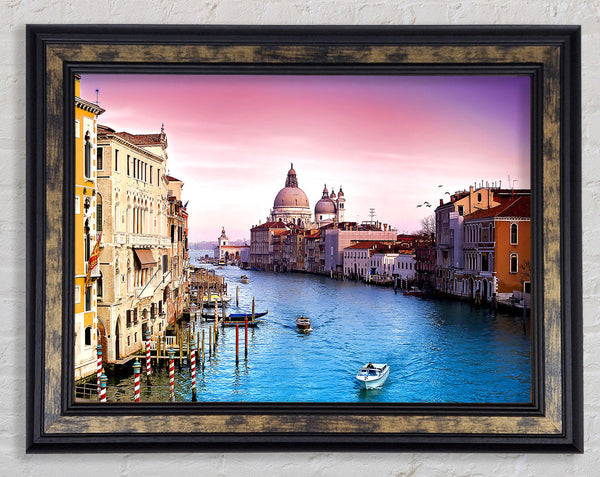 Beauty Of Venice Framed Print