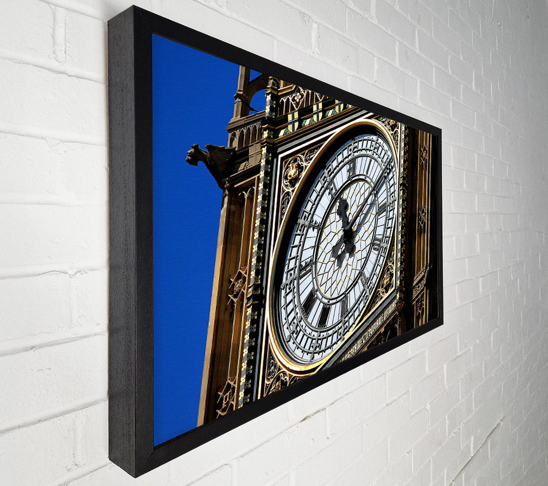  A Canvas Print of Big Ben Face Canvas Art