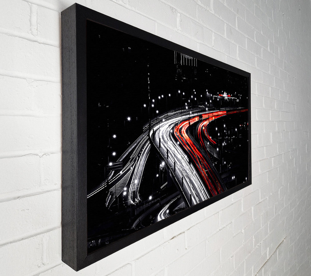  A Canvas Print of Bridges Of Shanghai Canvas Print