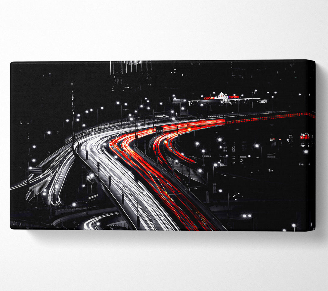  A Canvas Print of Bridges Of Shanghai Canvas Print