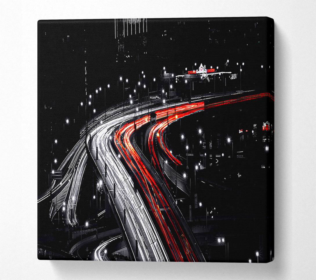 A Canvas Print of Bridges Of Shanghai Canvas Print