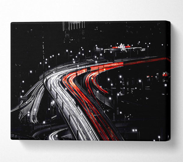  A Canvas Print of Bridges Of Shanghai Canvas Print