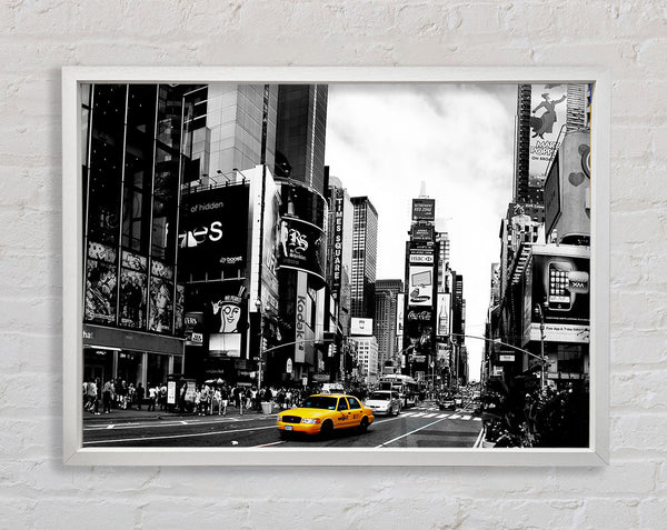 Broadway Yellow Cab B und W
