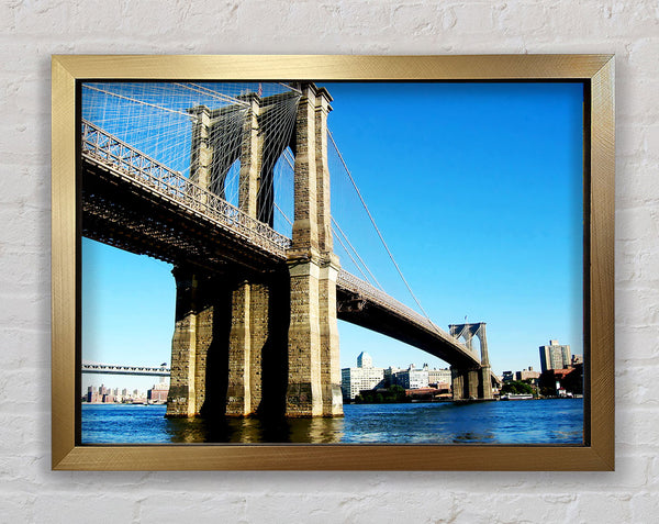 Brooklyn Bridge bei Tag