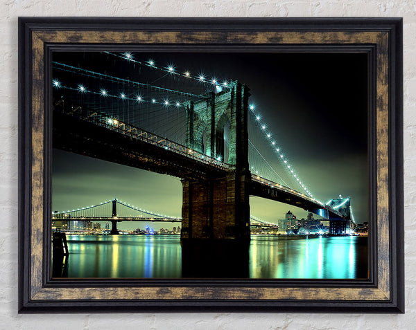 Brooklyn Bridge Nyc Framed Print