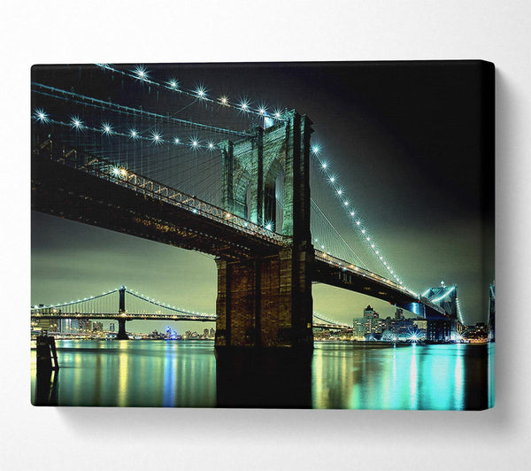  A Canvas Print of Brooklyn Bridge Nyc Canvas Art