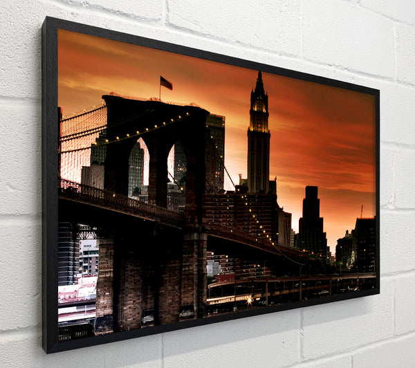 Brooklyn Bridge Stunning Skys