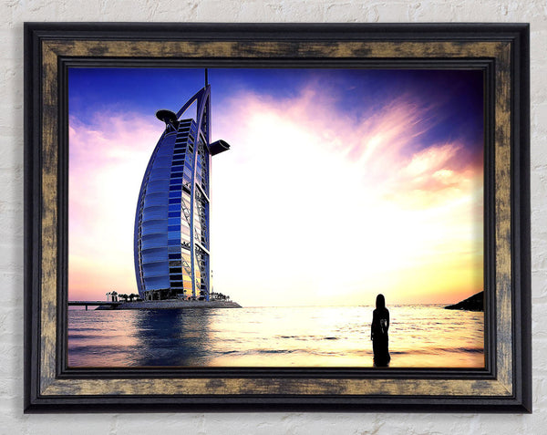 Burj Al Arab Dubai Framed Print