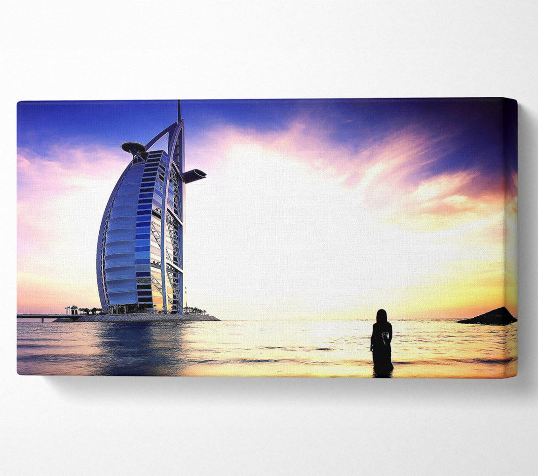  A Canvas Print of Burj Al Arab Dubai Canvas Print
