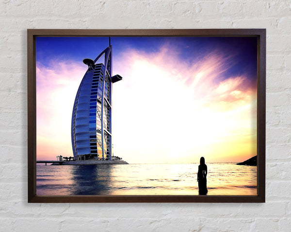 Burj Al Arab Dubai Framed Print