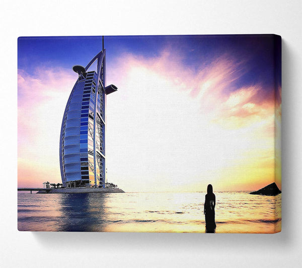  A Canvas Print of Burj Al Arab Dubai Canvas Print