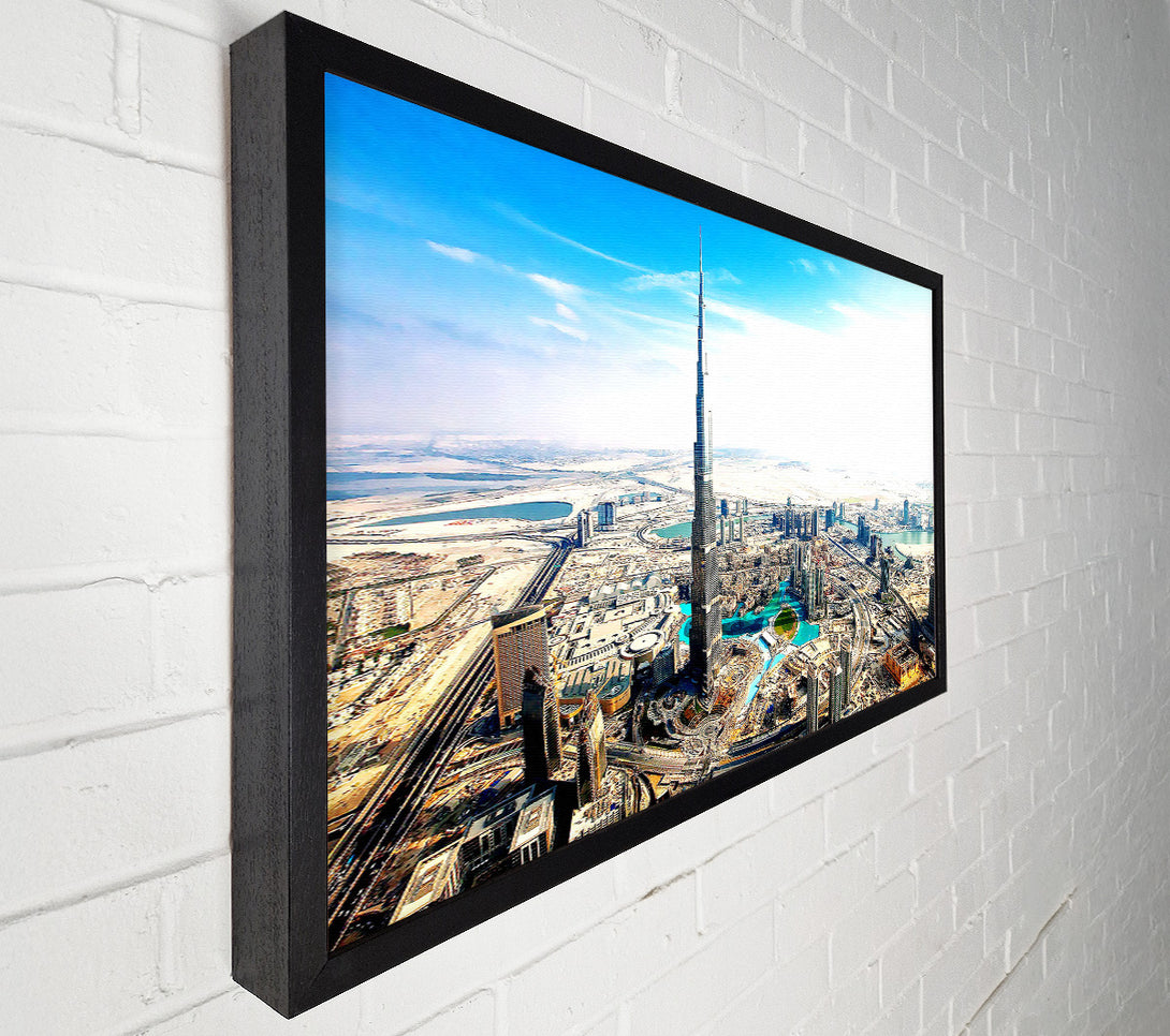  A Canvas Print of Burj Khalifa Aka Burj Dubai Canvas Art