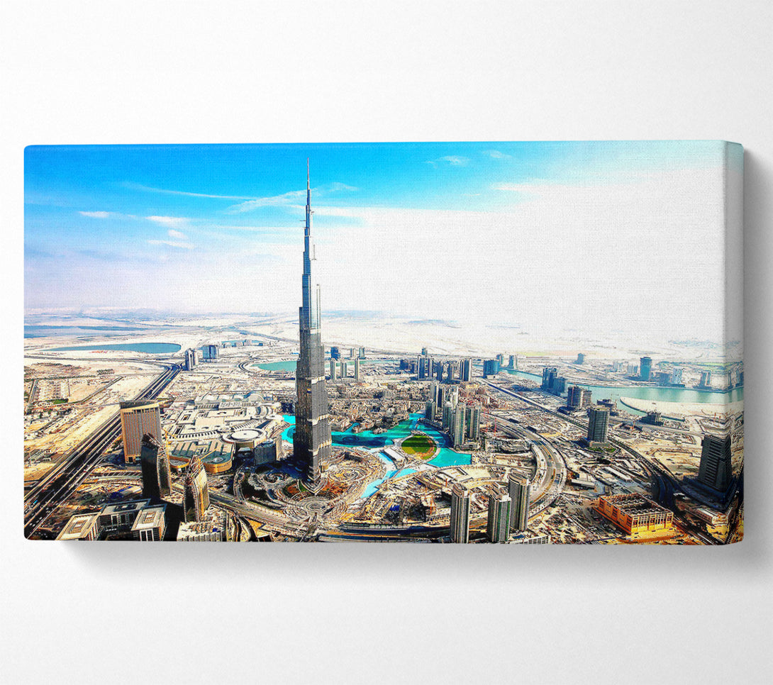  A Canvas Print of Burj Khalifa Aka Burj Dubai Canvas Art