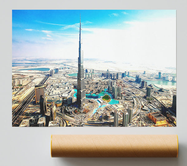Burj Khalifa Aka Burj Dubai Print