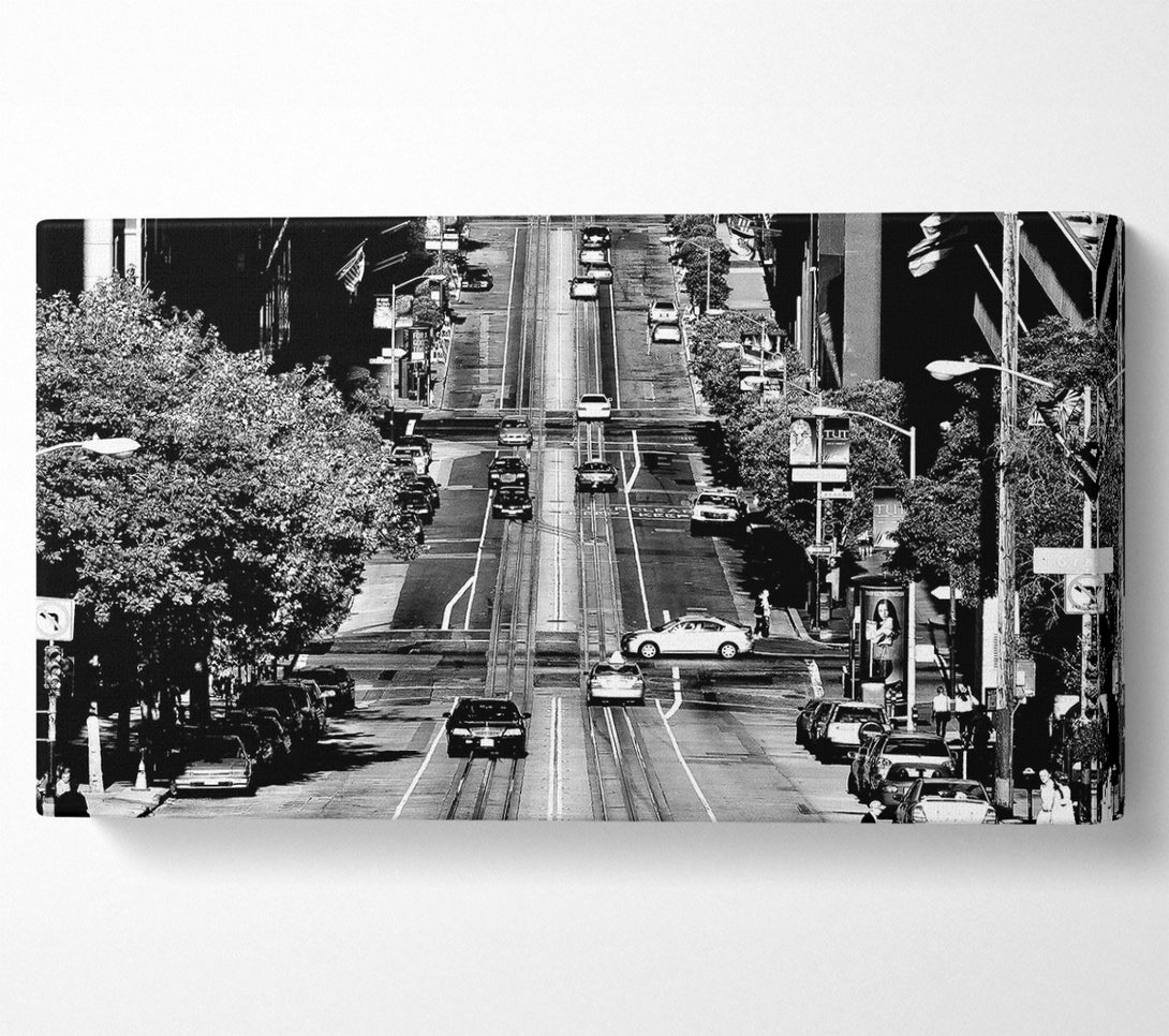  A Canvas Print of California Streets Canvas Wall Art