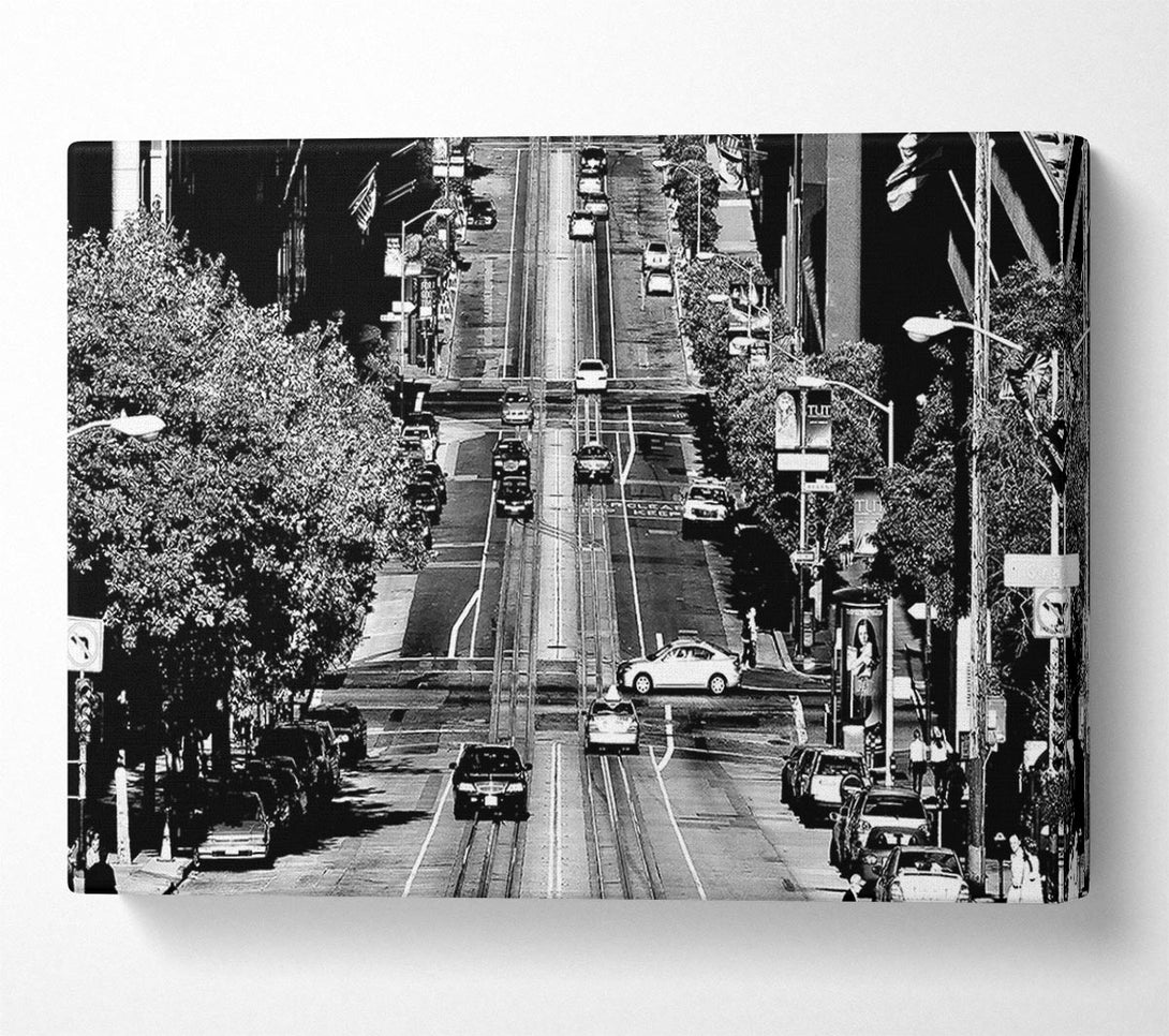  A Canvas Print of California Streets Canvas Wall Art