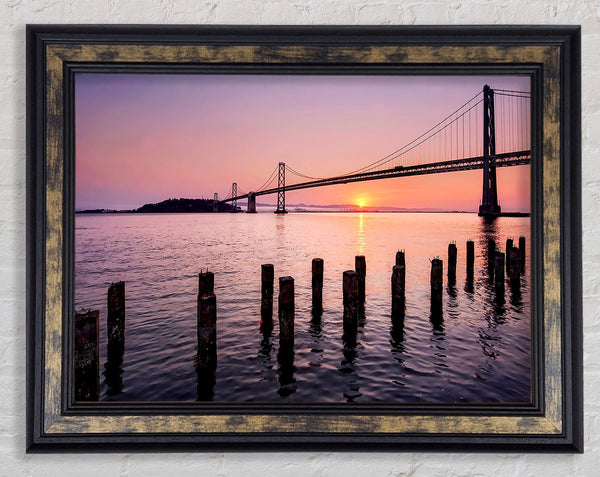 Calm Morning Framed Print