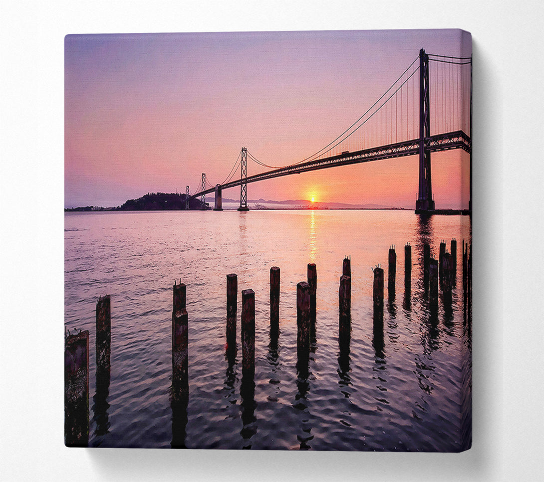  A Canvas Print of Calm Morning Canvas Art