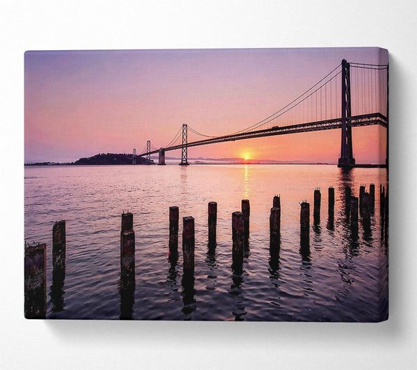  A Canvas Print of Calm Morning Canvas Art
