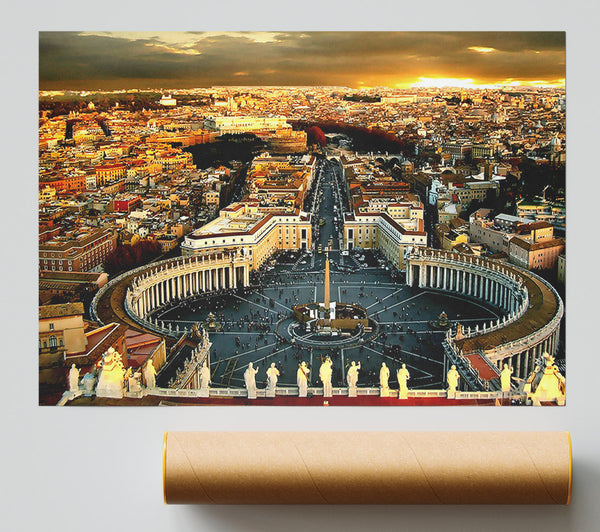Catholic Church Vatican Poster