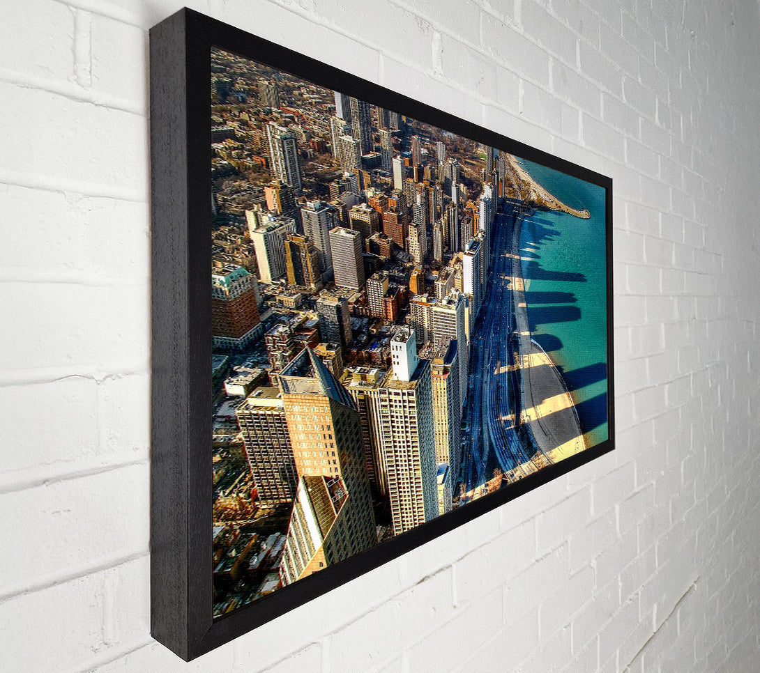  A Canvas Print of Chicago Beach Canvas Wall Art