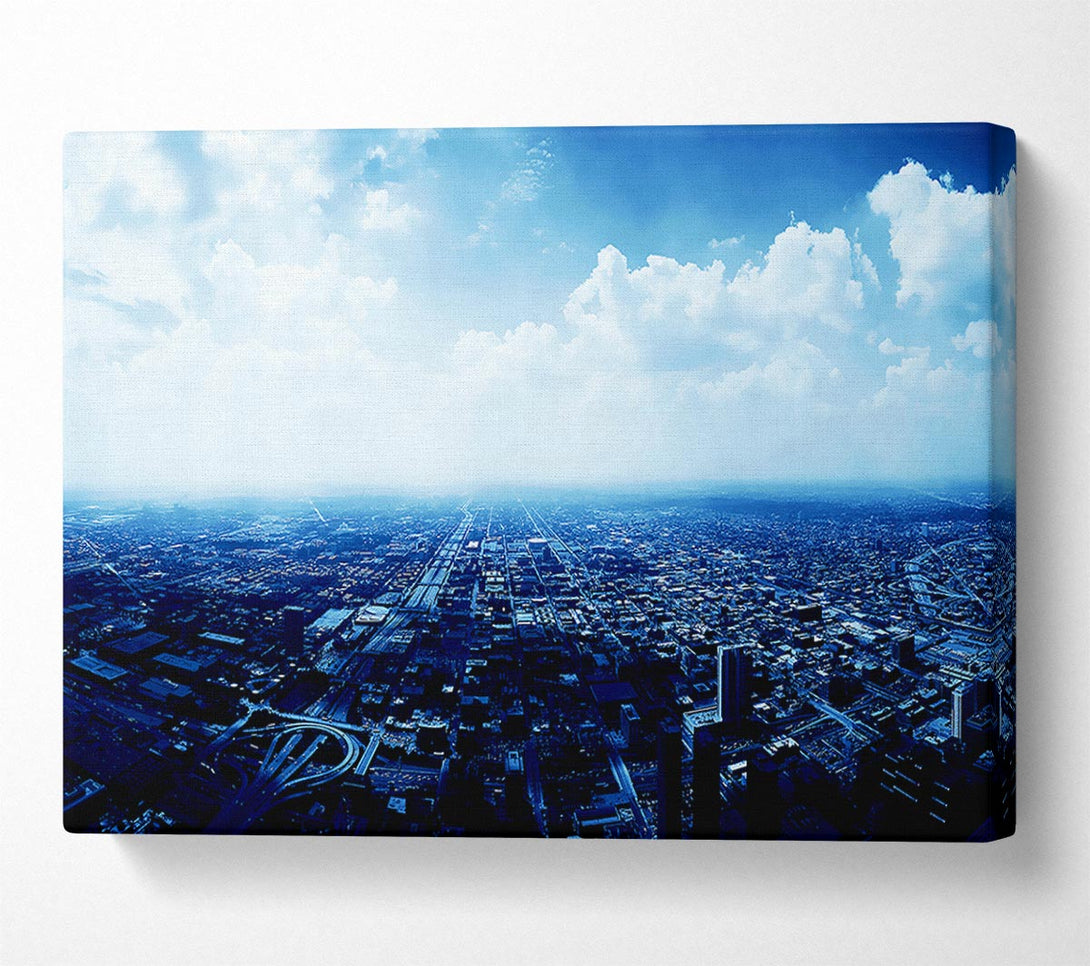  A Canvas Print of Chicago Blues Canvas Print