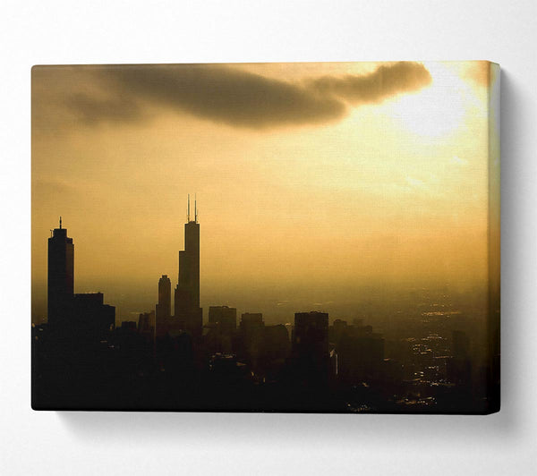  A Canvas Print of Chicago Canvas Print