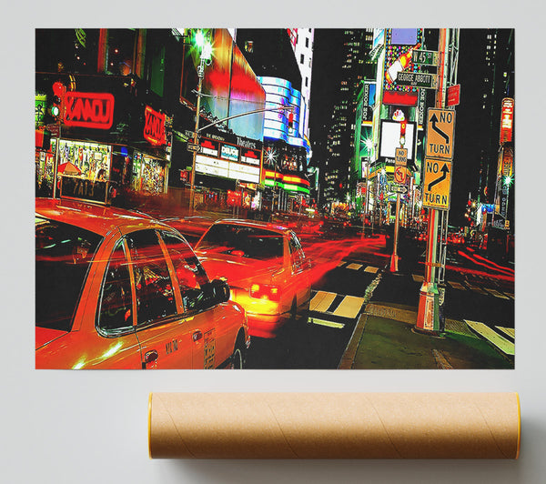 New York City Lights Poster