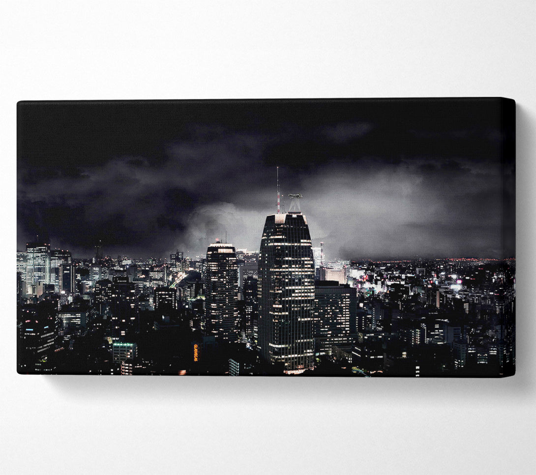  A Canvas Print of City Of Doom Canvas Art