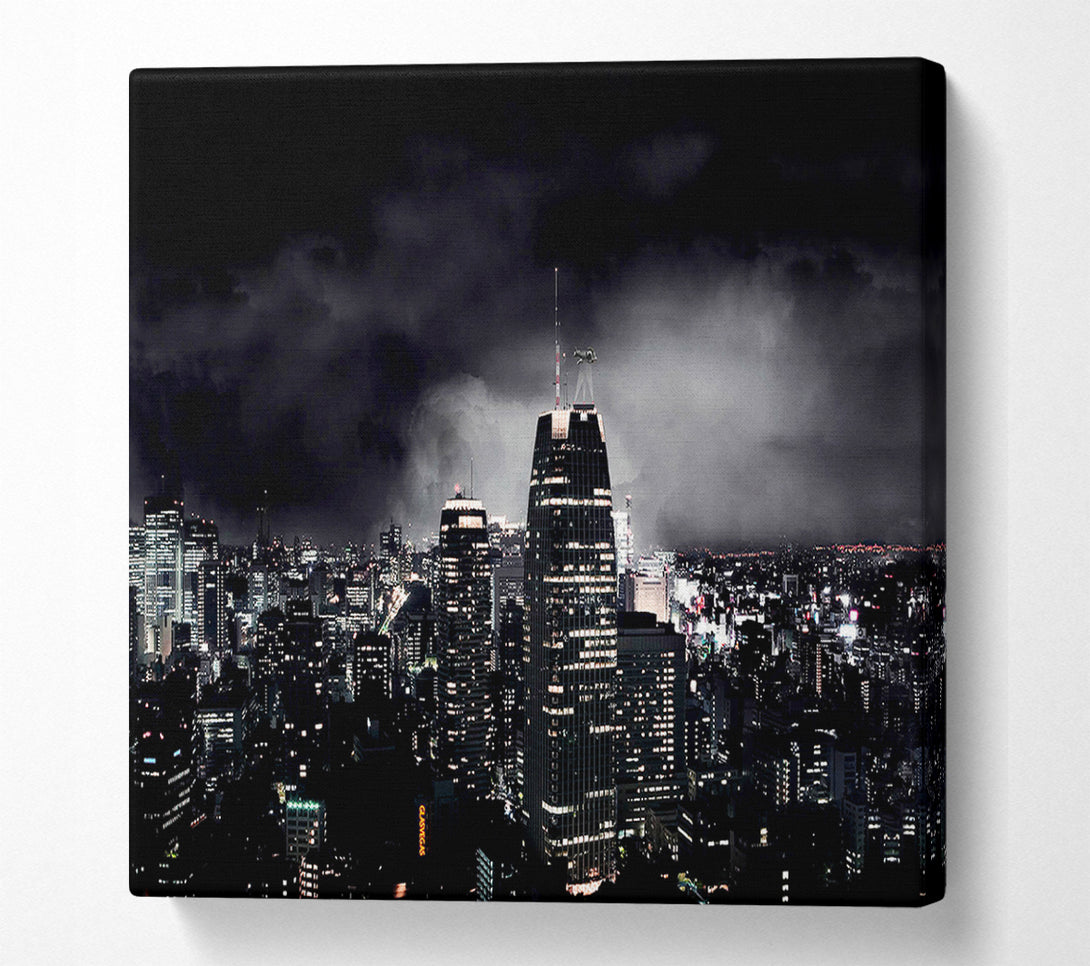  A Canvas Print of City Of Doom Canvas Art