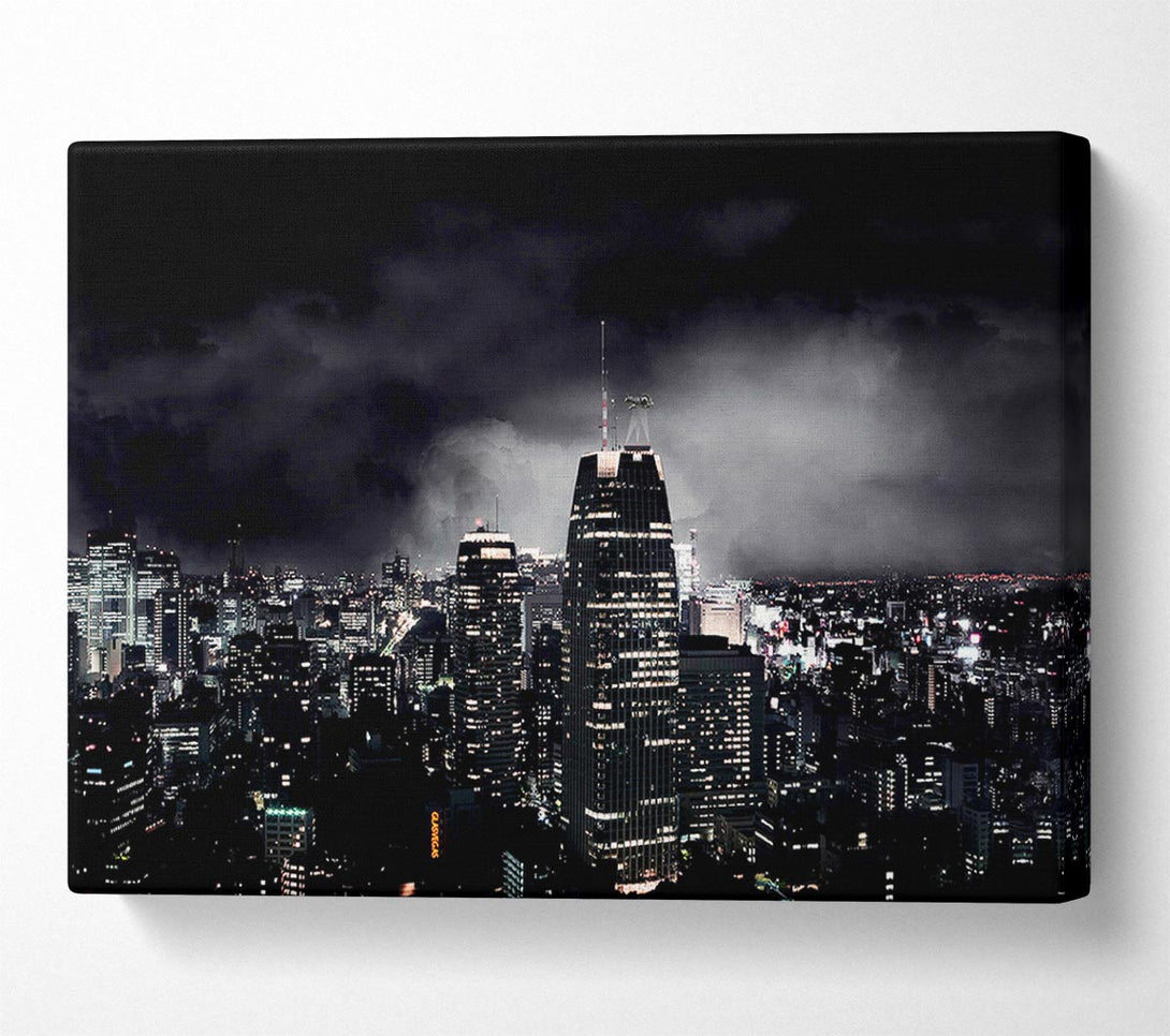  A Canvas Print of City Of Doom Canvas Art