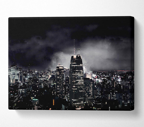  A Canvas Print of City Of Doom Canvas Art