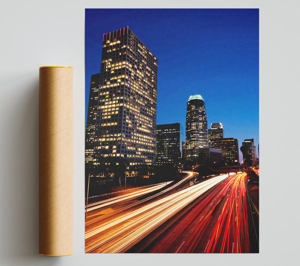 City On The Move Giclee Print
