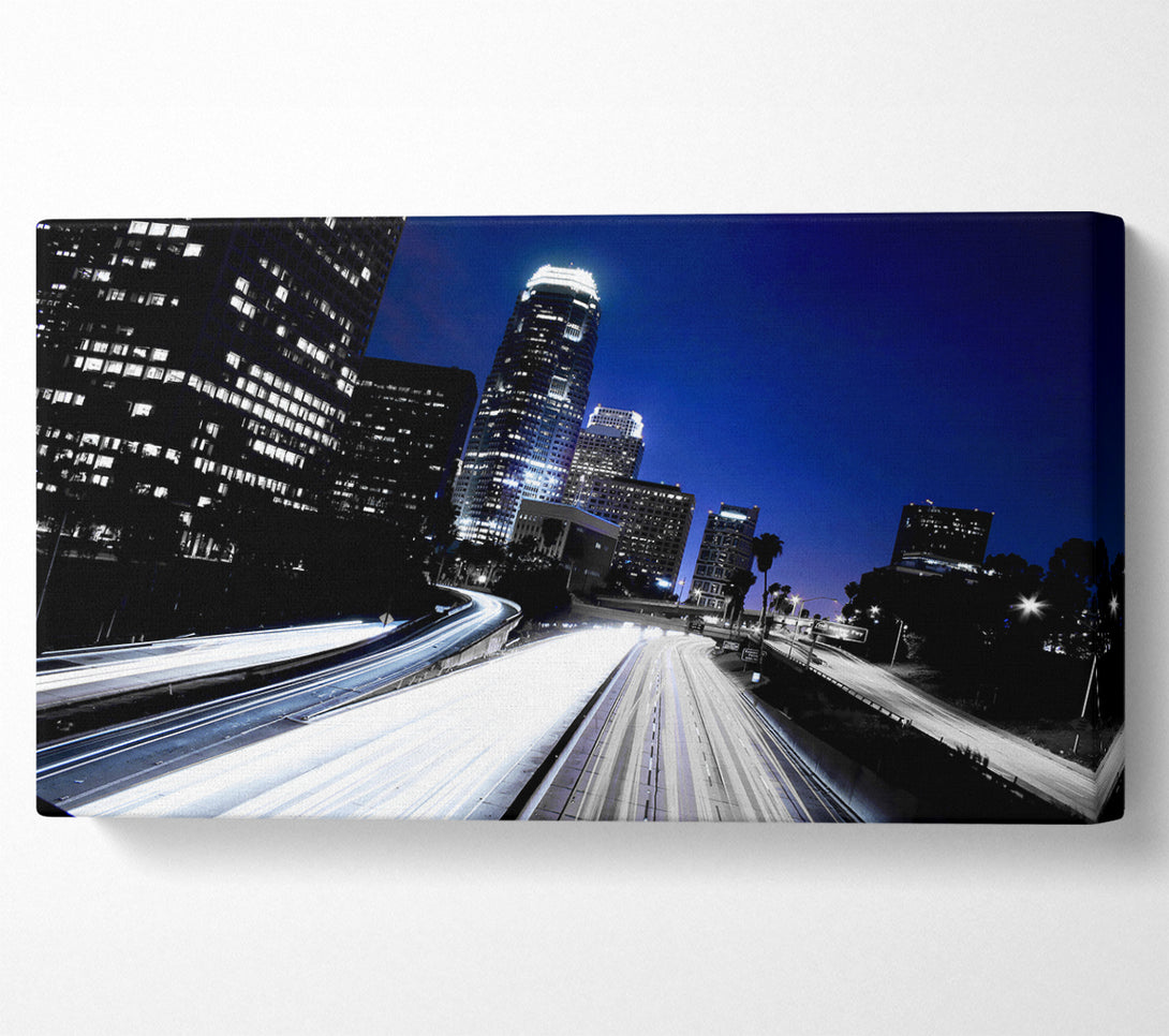  A Canvas Print of City Speedways Canvas Art