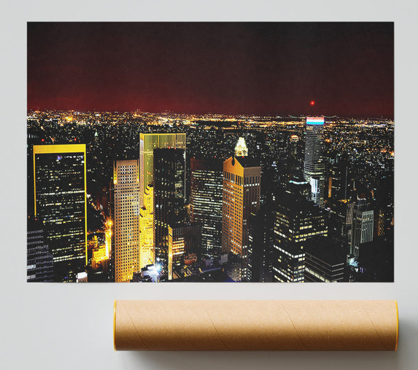 City That Never Sleeps Print