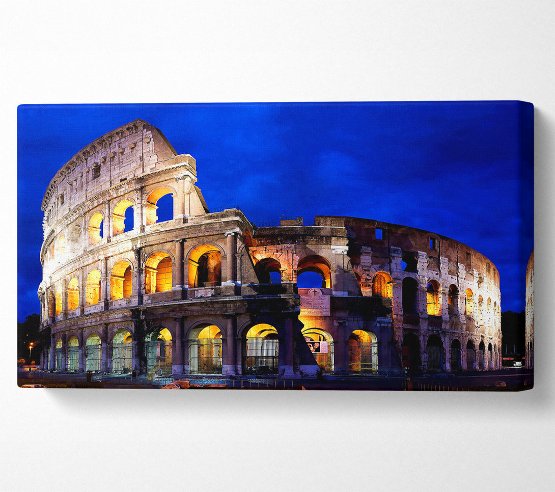  A Canvas Print of Colosseum In Rome Canvas Print