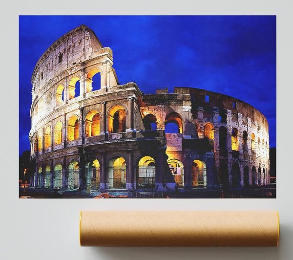 Colosseum In Rome Poster