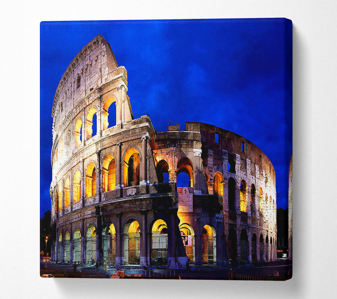  A Canvas Print of Colosseum In Rome Canvas Print