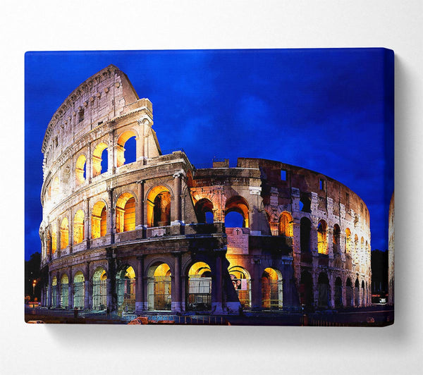  A Canvas Print of Colosseum In Rome Canvas Print
