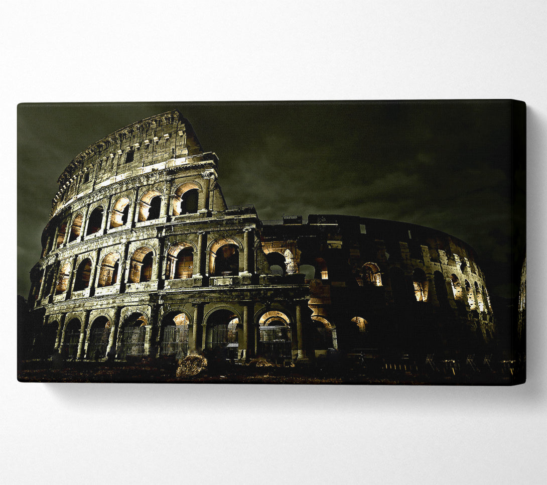 A Canvas Print of Colosseum Roman Architecture Canvas Art