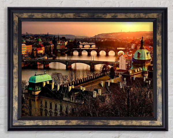 Czech Republic Scenery Framed Print
