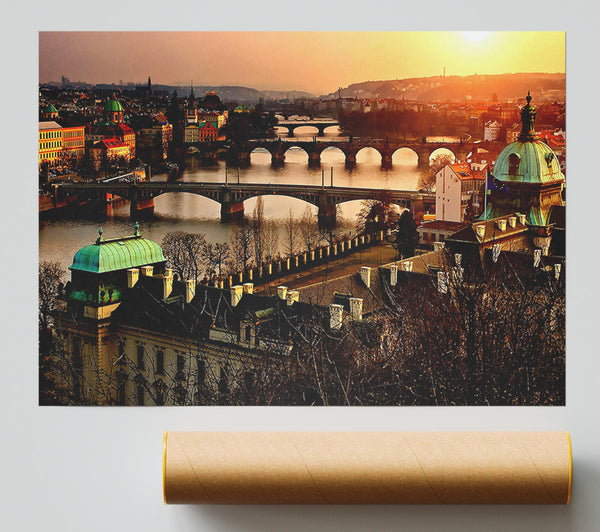 Czech Republic Scenery Giclee Print